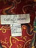 Casual Corner 100% Polyester Paisley Burgundy Long Sleeve Blouse Size 4 - photo 7
