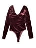Open Edit Burgundy Bodysuit Size XS - photo 2