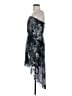 Charlotte Russe 100% Polyester Graphic Black Cocktail Dress Size S - photo 5