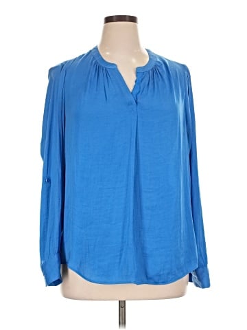 Simply Vera Vera Wang Long Sleeve Blouse (view 1)