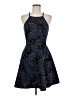 Bailey Blue Paisley Blue Cocktail Dress Size M - photo 1