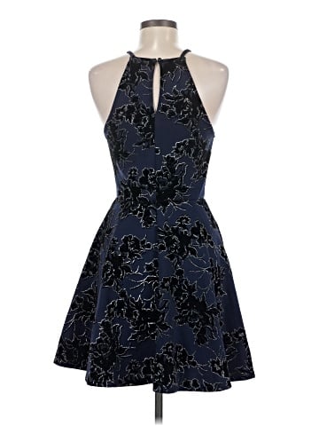 Bailey Blue Cocktail Dress (view 2)