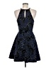 Bailey Blue Paisley Blue Cocktail Dress Size M - photo 2
