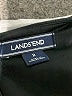 Lands' End Solid Black Cocktail Dress Size 2 - photo 9