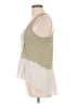Color Thread Ivory Sleeveless Top Size L - photo 5