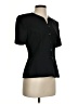 Kasper A.S.L. 100% Polyester Black Short Sleeve Blouse Size 4 - photo 5