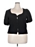 MNG Black Short Sleeve Top Size 4X - photo 1