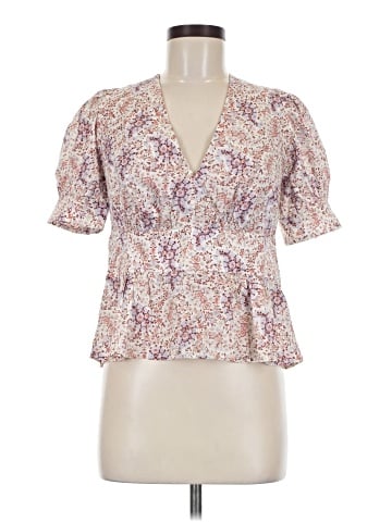 J.Crew Collection Short Sleeve Blouse (view 1)