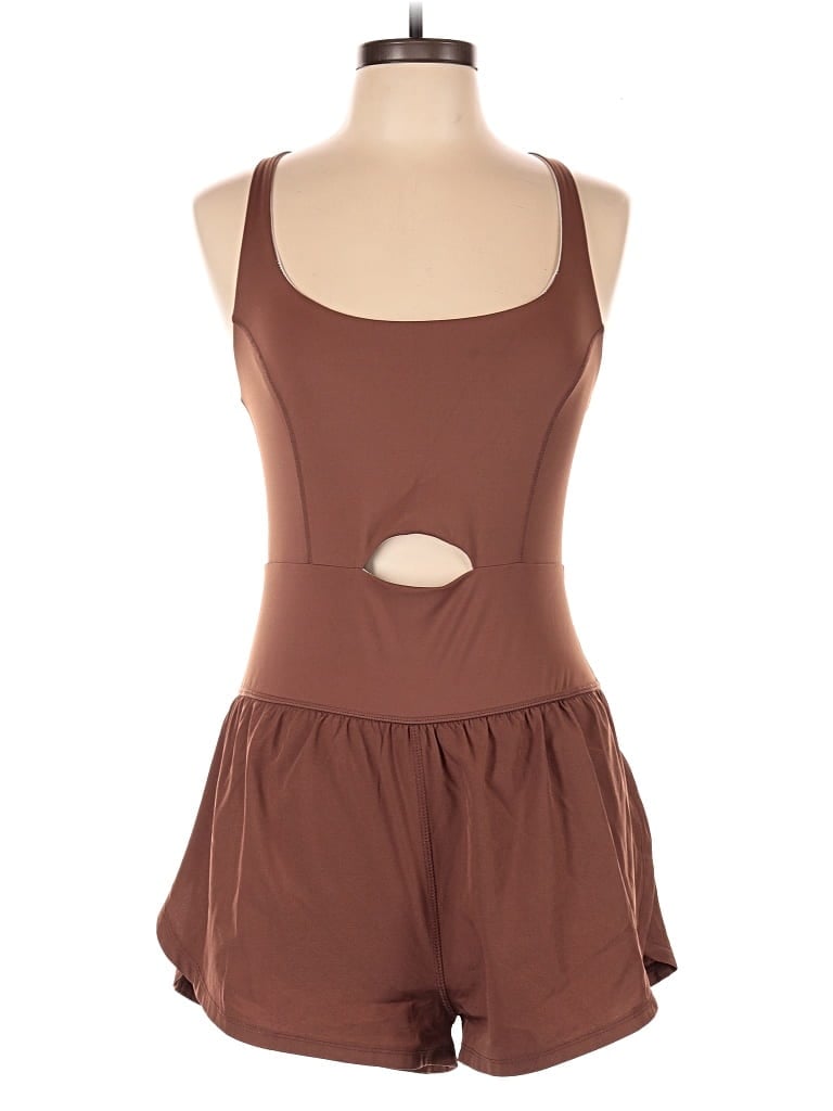 Pre-owned Unbranded Romper In Brown