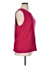 Talbots Burgundy Sleeveless Top Size XL - photo 4