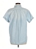 J.Crew 100% Cotton Blue Short Sleeve Button-Down Shirt Size 8 - photo 2