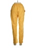 Lularoe Solid Yellow Casual Pants Size L - photo 2
