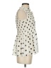 Rose + Olive 100% Polyester Ivory Sleeveless Blouse Size XS - photo 4
