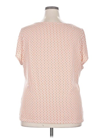 Worthington Short Sleeve Blouse (view 2)