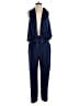 Ramy Brook 100% Polyester Solid Blue Jumpsuit Size S - photo 1