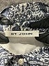 St. John Silver Long Sleeve Blouse Size M (estimated) - photo 7
