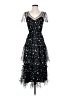 ModCloth 100% Polyester Stars Black Cocktail Dress Size XS - photo 1