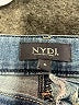 NYDJ Hearts Blue Jeans Size 6 - photo 7