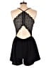 Mind Code Solid Black Romper Size L - photo 2
