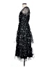 ModCloth 100% Polyester Stars Black Cocktail Dress Size XS - photo 5