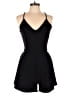 Mind Code Solid Black Romper Size L - photo 1