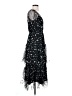 ModCloth 100% Polyester Stars Black Cocktail Dress Size XS - photo 4