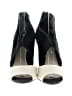 Aerin Color Block Black Heels Size 6 1/2 - photo 2