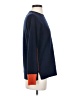 Pura Cashmere Color Block Blue Pullover Sweater Size S - photo 4