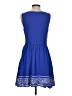 Bebe 100% Polyester Blue Casual Dress Size 4 - photo 2