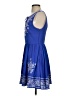 Bebe 100% Polyester Blue Casual Dress Size 4 - photo 5
