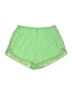 Athleta Solid Green Athletic Shorts Size L - photo 1