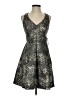 Guess Metallic Silver Cocktail Dress Size 0 - photo 1