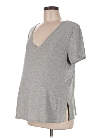 Beyond the Bump by Beyond Yoga Short Sleeve T-Shirt (view 1)