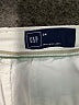 Gap 100% Cotton Solid Ivory Khaki Shorts Size 4 - photo 3
