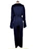 Three Floor Solid Blue Jumpsuit Size 12 - photo 2