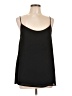 Ann Taylor LOFT 100% Polyester Black Sleeveless Top Size L - photo 1