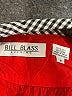 Bill Blass 100% Silk Checkered-gingham Red Casual Dress Size 8 - photo 4