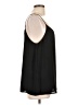 Ann Taylor LOFT 100% Polyester Black Sleeveless Top Size L - photo 4