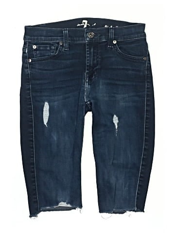 7 For All Mankind Denim Shorts (view 1)