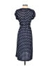Bailey Blue Polka Dots Blue Casual Dress Size S - photo 2