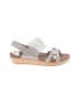 Skechers Silver Sandals Size 8 - photo 1
