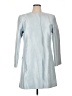 Linda Allard Ellen Tracy 100% Silk Solid Blue Jacket Size 16 - photo 1
