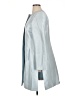 Linda Allard Ellen Tracy 100% Silk Solid Blue Jacket Size 16 - photo 5