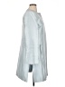 Linda Allard Ellen Tracy 100% Silk Solid Blue Jacket Size 16 - photo 4