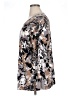 Isaac Mizrahi LIVE! Floral Silver Pullover Sweater Size 1X - photo 5
