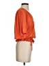 Ramy Brook 100% Polyester Orange 3/4 Sleeve Blouse Size XXS - photo 4