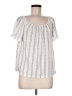 W5 White Short Sleeve Blouse Size M - photo 1
