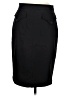 Express Solid Black Formal Skirt Size 6 - photo 1