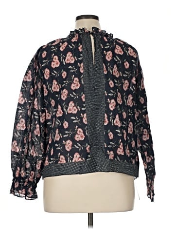 La Vie Rebecca Taylor Long Sleeve Blouse (view 2)