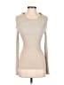 It's Our Time Metallic Tan Turtleneck Sweater Size S - photo 1